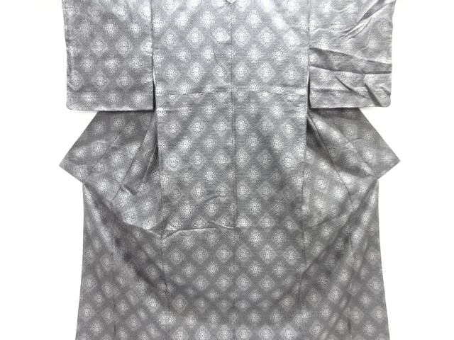 JAPANESE KIMONO / NISHIJIN OMESHI / WOVEN RHOMBUS